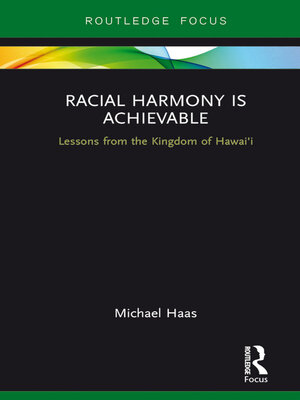cover image of Racial Harmony Is Achievable